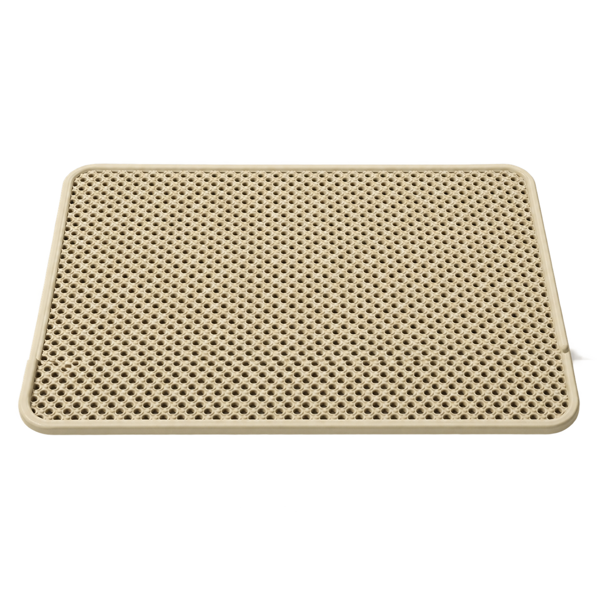 Khaki EVA cat litter trapping mat