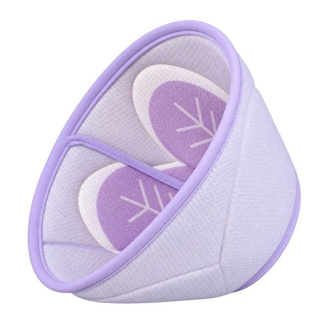Lavender soft breathable cat recovery collar