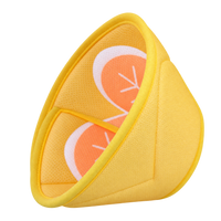 Yellow soft breathable cat recovery collar