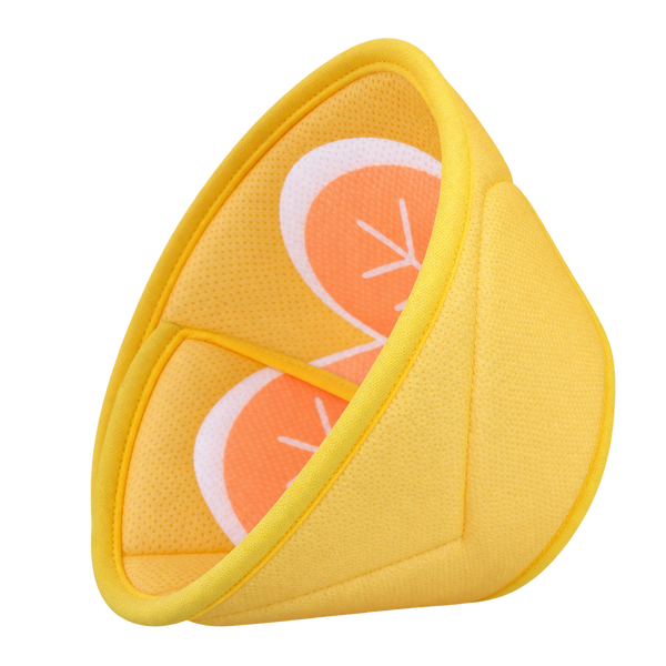 Yellow soft breathable cat recovery collar