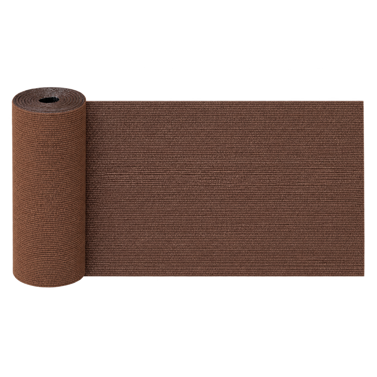Brown self-adhesive scratch protection mat, transparent product image