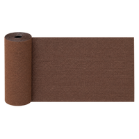 Brown self-adhesive scratch protection mat, transparent product image